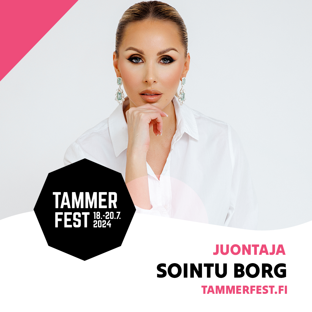 Tammerfest 2024 juontajana toimii kolmen päivän ajan Sointu