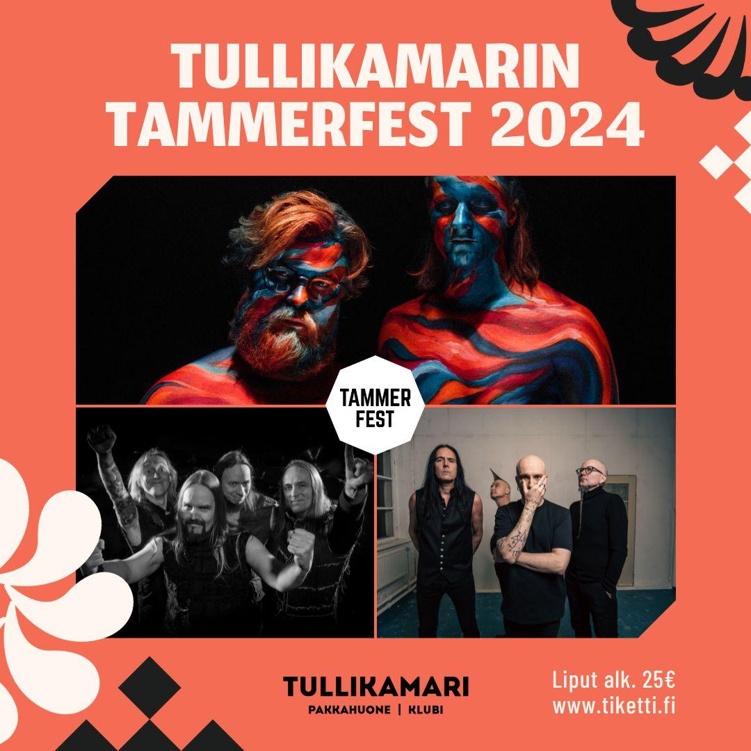 Tullikamarin Tammerfest 2024 ohjelma on julkaistu.